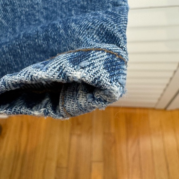 Reformation Cynthia Belted High Rise Straight Leg Jeans No Size See Measurements - Picture 7 of 10